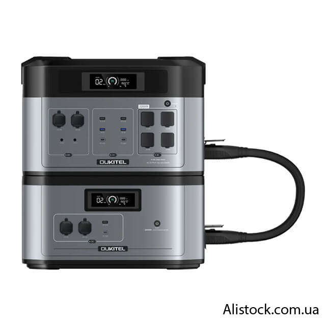 Зарядна станція Oukitel BP2000E Pro — модульна система автономного живлення до 16384 Вт·год