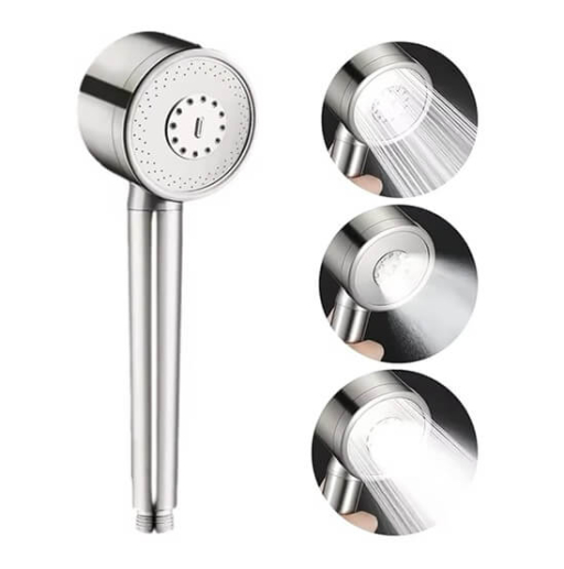 Турбо лійка для душу Thors Hammer Shower нержавіюча сталь 3 режими