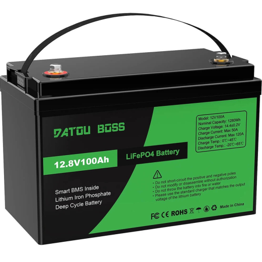 Акумулятор DATOU BOSS LiFePO4 12V/100AH 1280Wh BMS